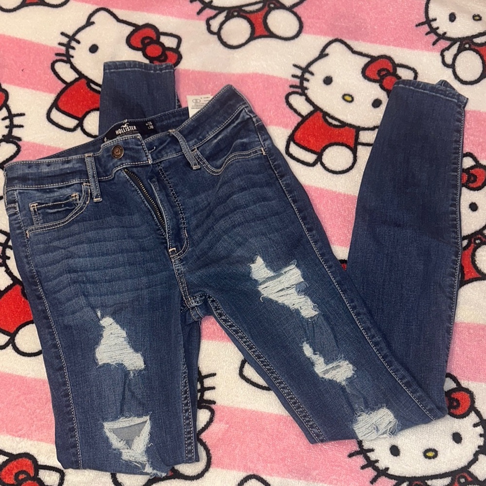 Hollister blue jeans
